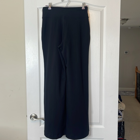 Yogalicious Lux Julia High Rise Flare Leggings Black Medium - Picture 9 of 13